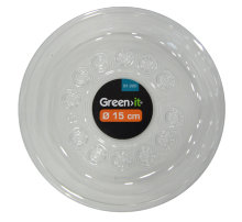 Krukfat Ø15 cm Klar Green>it